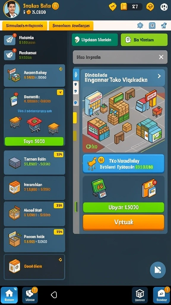 898a - Screenshot menunjukkan karakter utama dalam pertarungan epik.
