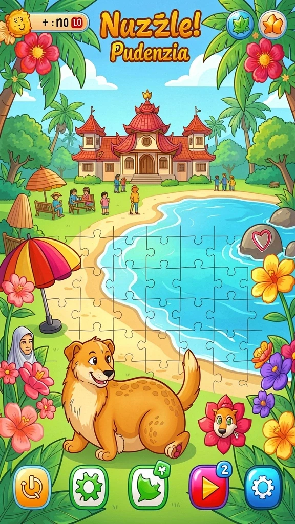 baru01 - Screenshot memperlihatkan level baru yang menantang.