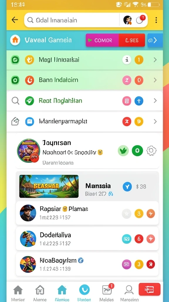 bigwin88 - Tampilan menu permainan yang sederhana dan menarik.