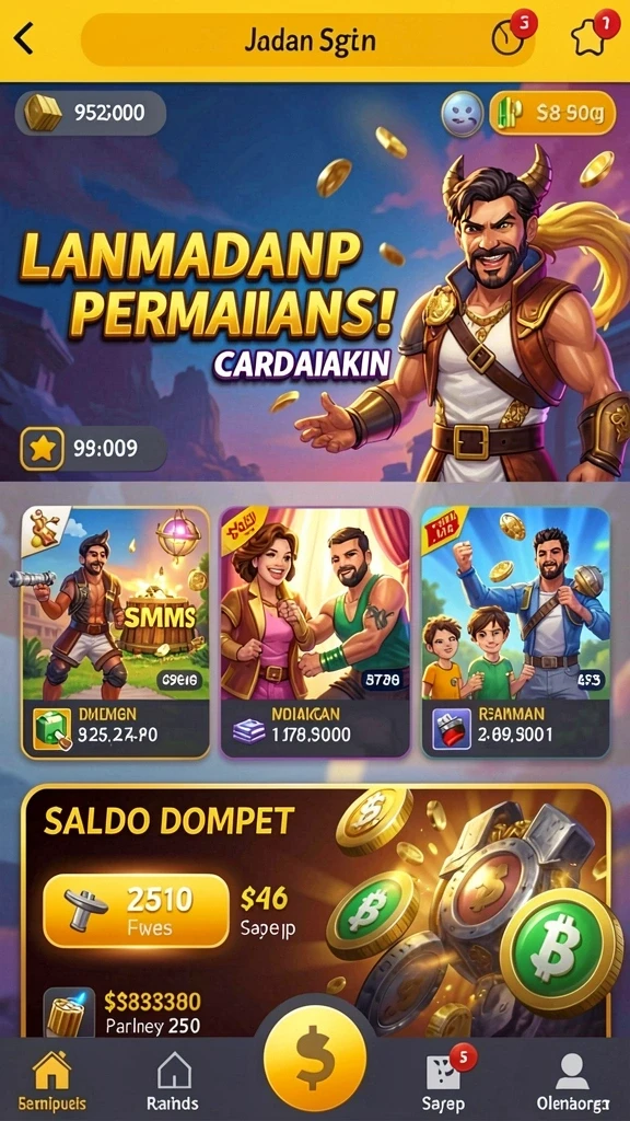 bola07 - Tampilan antarmuka utama BOLA07 yang menarik.