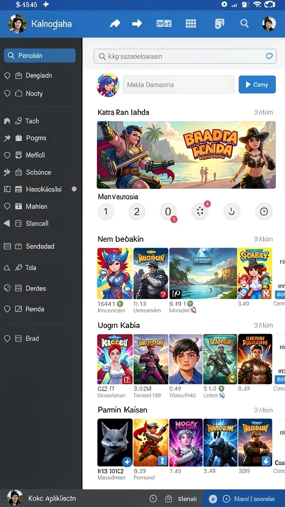 haikuotk - Interface HAIKUOTK yang menarik dan user-friendly.