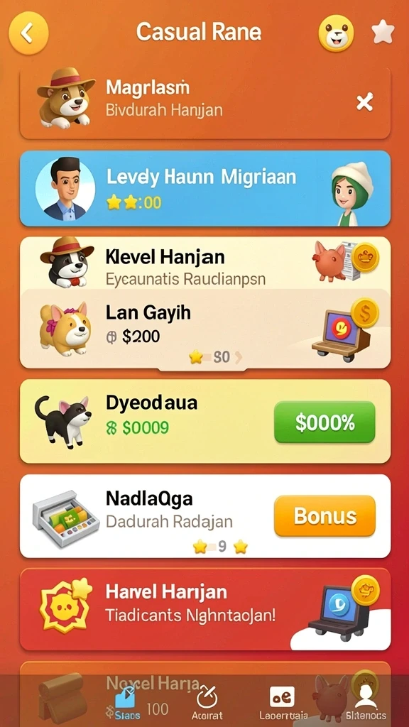 indorp - Karakter NPC interaktif yang menemani permainan.