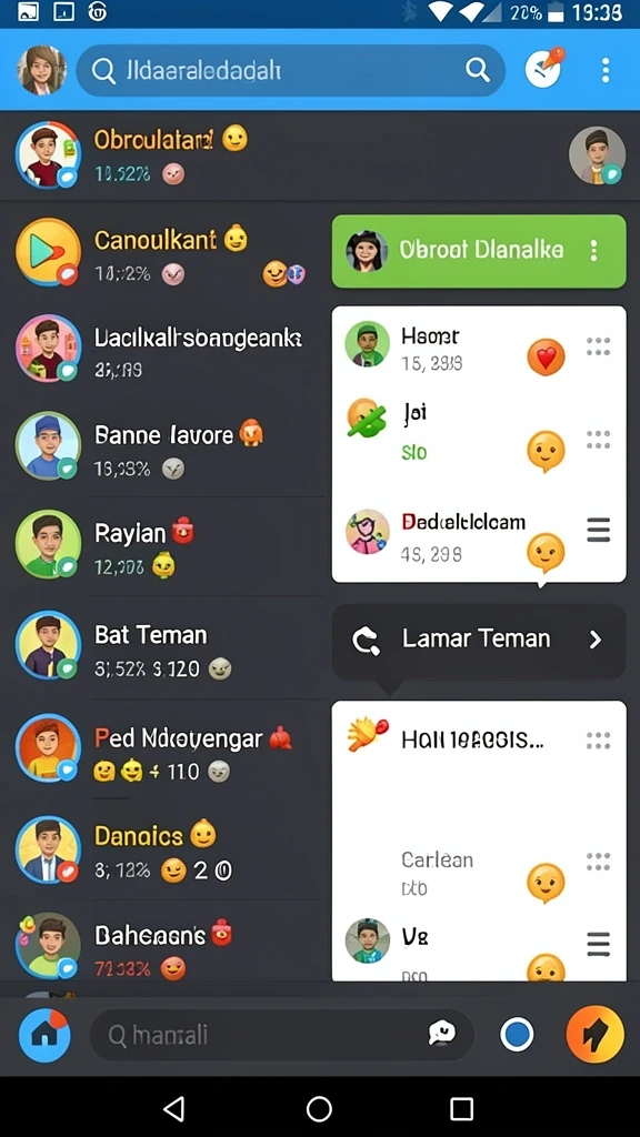 klubimpian - Antarmuka pengguna yang mudah dipahami.