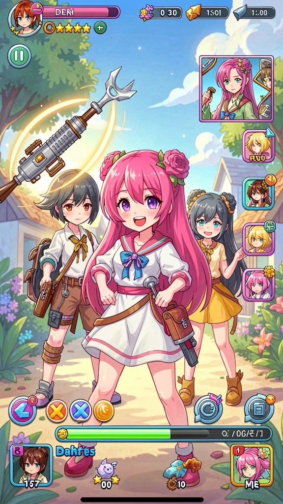 t6 - Tampilan awal game yang menarik dan penuh warna.